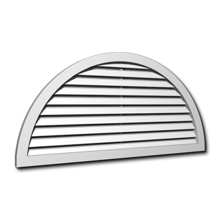 DEMI LOUVRE 35 1/2" x 17 7/8" VENT.