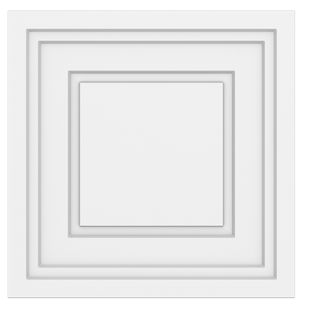 MEDAILLON PLAFOND CARRE 24X24"