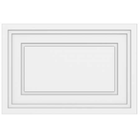 MEDAILLON PLAFOND CARRE 24X36"